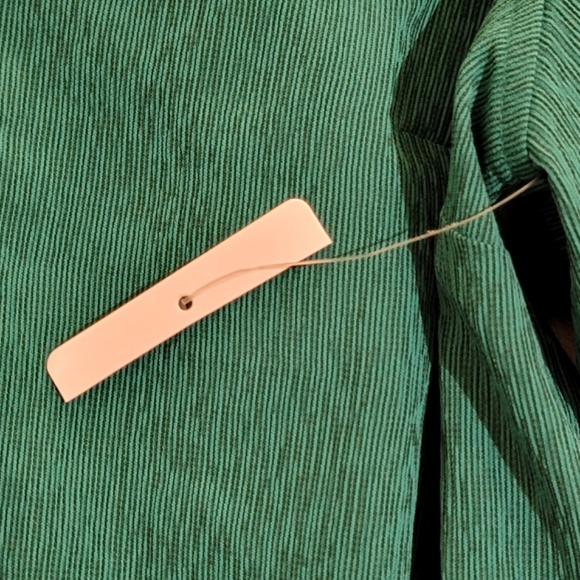 Athleta Echo Top Size Small Green Short Sleeve Ribbed Breathable 587908 NWT $99 - Picture 7 of 10